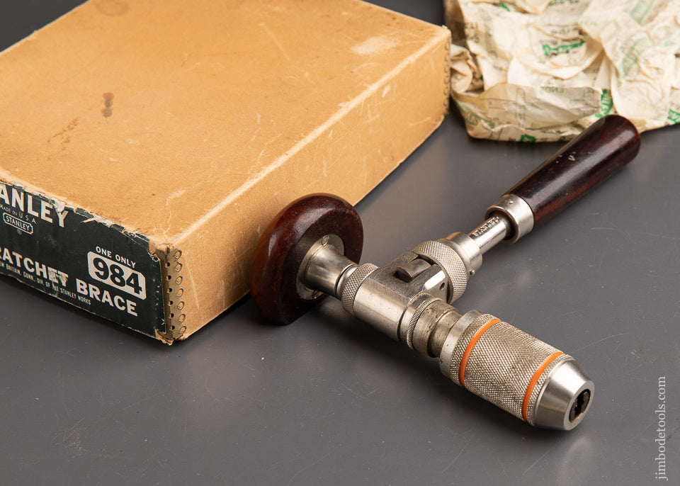STANLEY No. 984 Corner Brace in Original Box NEW OLD STOCK - 91902 – Jim  Bode Tools