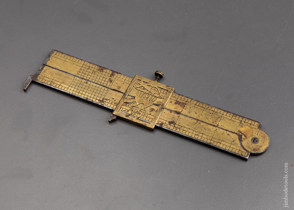 AMAZING! 18th Century Calculating Rule and Caliper - 92198U