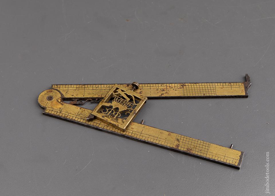 AMAZING! 18th Century Calculating Rule and Caliper - 92198U