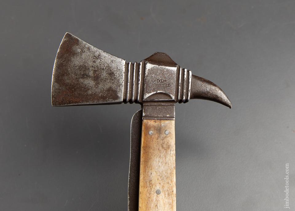 Stunning IXL SHEFFIELD Bone Handled Forester's, Woodsman's, Sportsman's Combination Axe & Saw - 92239U