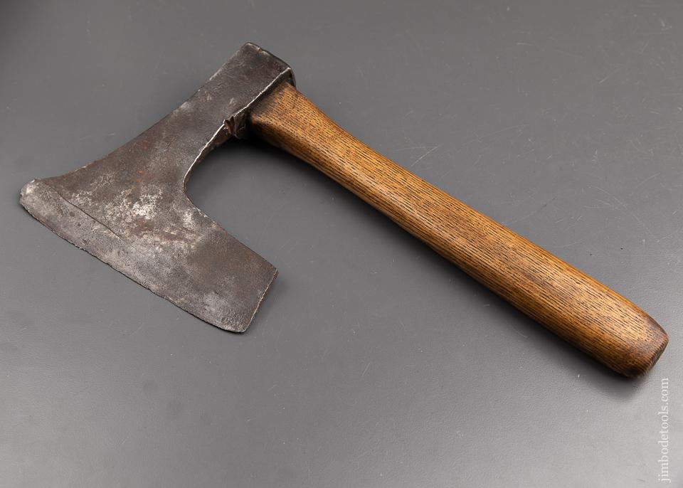 Great Single Bevel Side Axe with Decorations - 92345