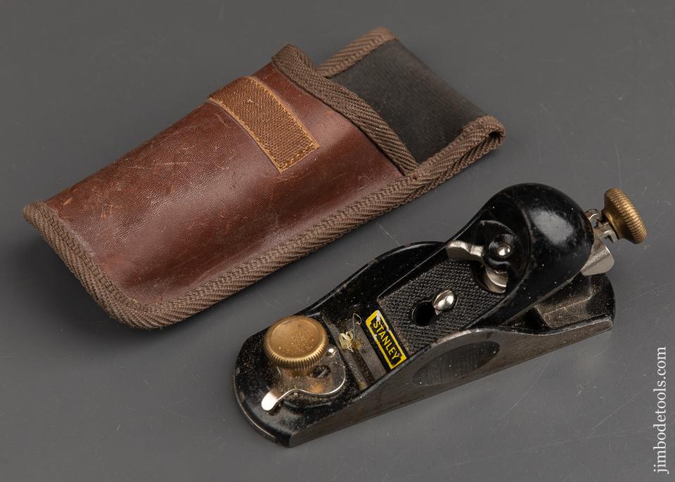 STANLEY No. 9 1/2 Block Plane in Leather Case - 92497