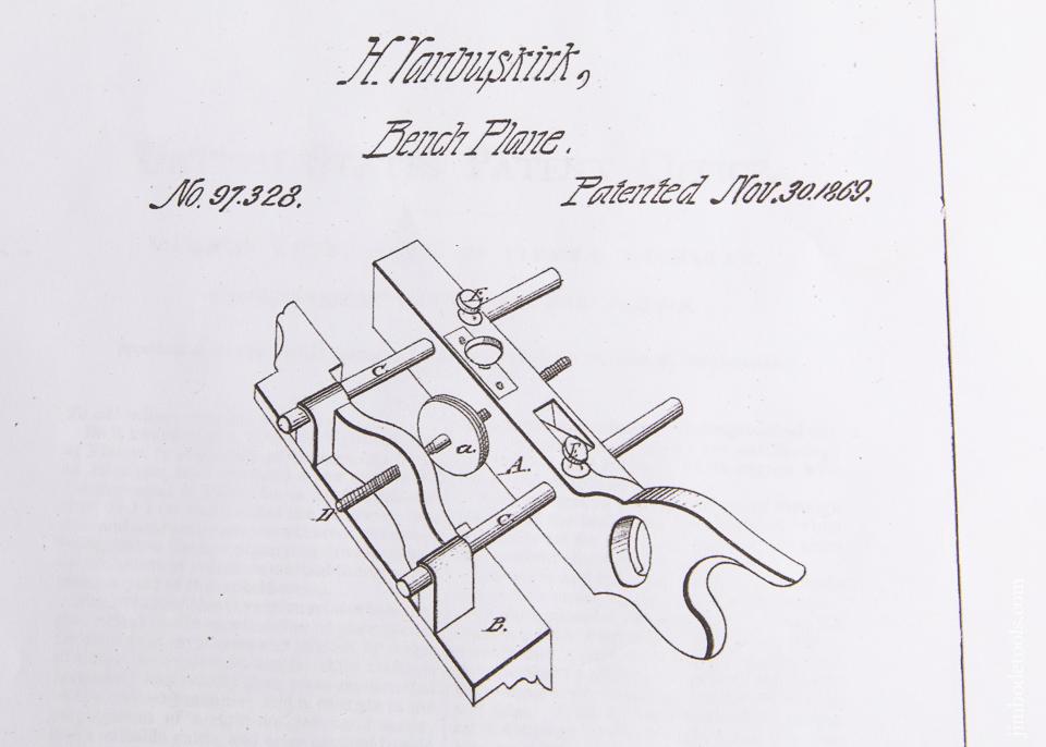 Remarkable! SANDUSKY NO. 141 Boxwood Center Wheel Plow Plane - 92889U