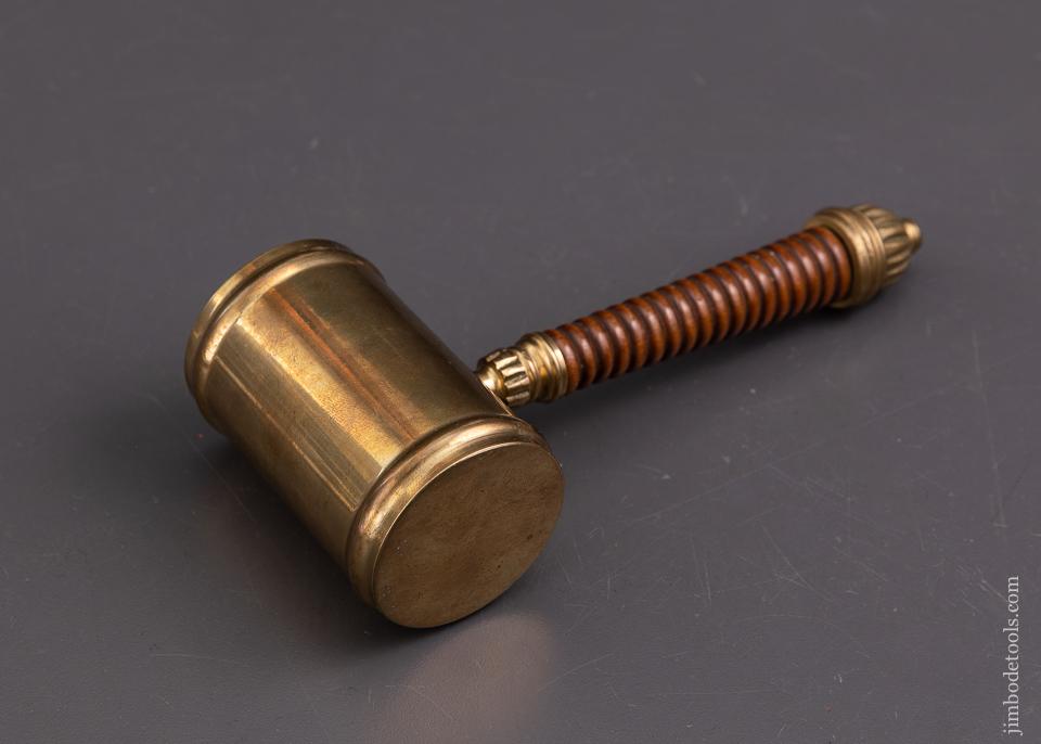 Fancy 11 1/2 ounce Brass Gavel - 93189