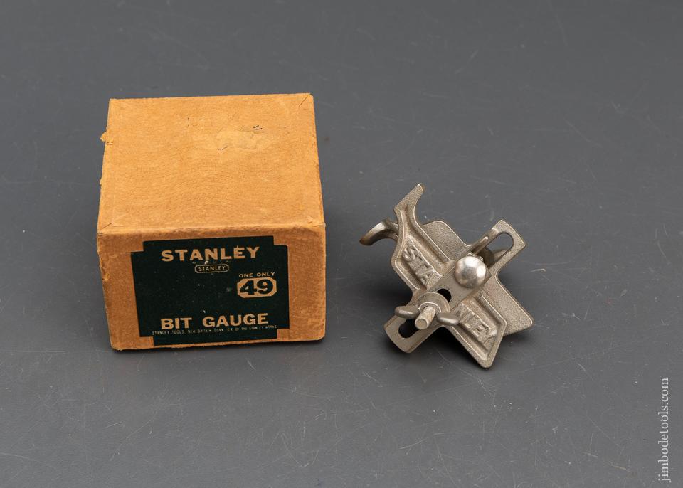 STANLEY No. 49 Bit Gauge in Original Box - 94146