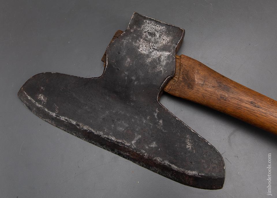 Excellent Single Bevel Offset Broad Axe by HUBER & CO. - 94557