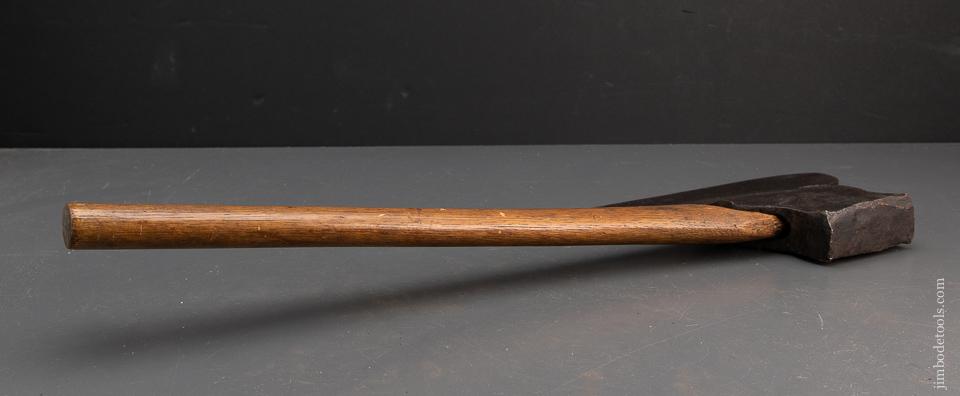 Excellent Single Bevel Offset Broad Axe by HUBER & CO. - 94557