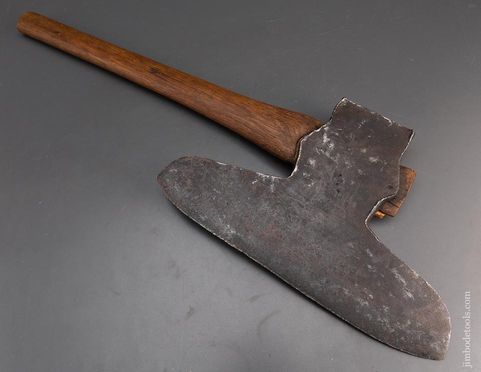 Excellent Single Bevel Offset Broad Axe by HUBER & CO. - 94557