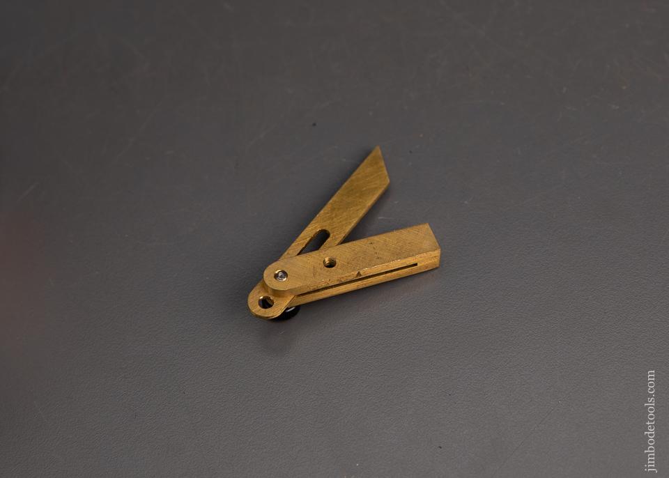 Great Miniature 2 1/2 inch Brass Bevel Square - 95187