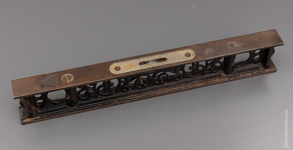 Gorgeous 12 inch Ornate Iron Level by WILLIAMSBURG MFG. CO. - 95975