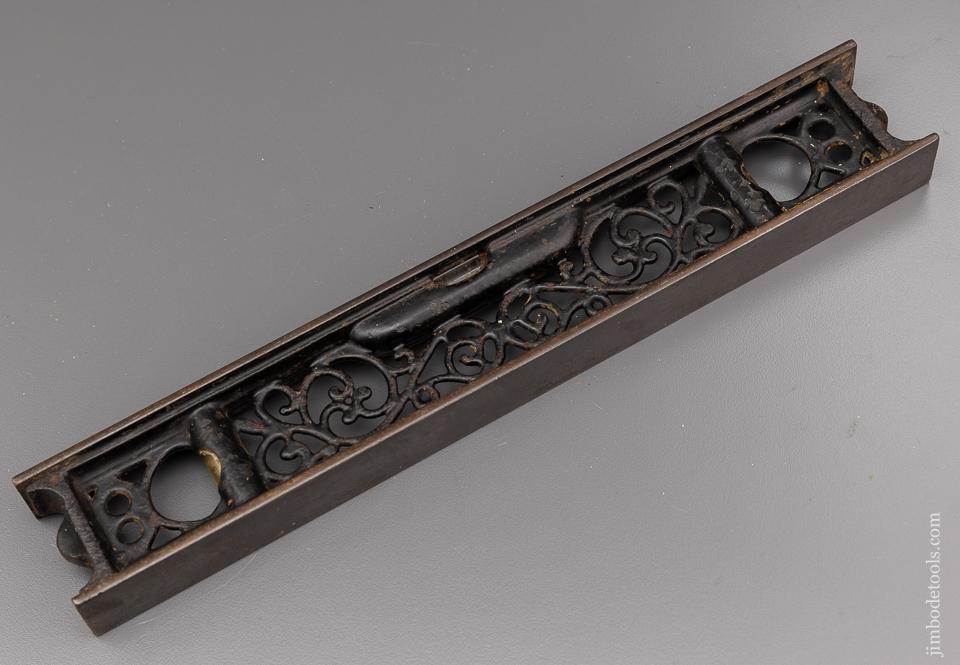 Gorgeous 12 inch Ornate Iron Level by WILLIAMSBURG MFG. CO. - 95975