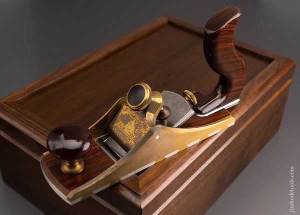 Fancy Rosewood and Silver Snuff Box with Tools and Craftsman Planing on  Bench – Jim Bode Tools