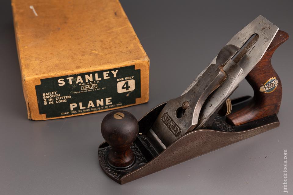 STANLEY No. 4 Smooth Plane SWEETHEART with Original Box - 96581