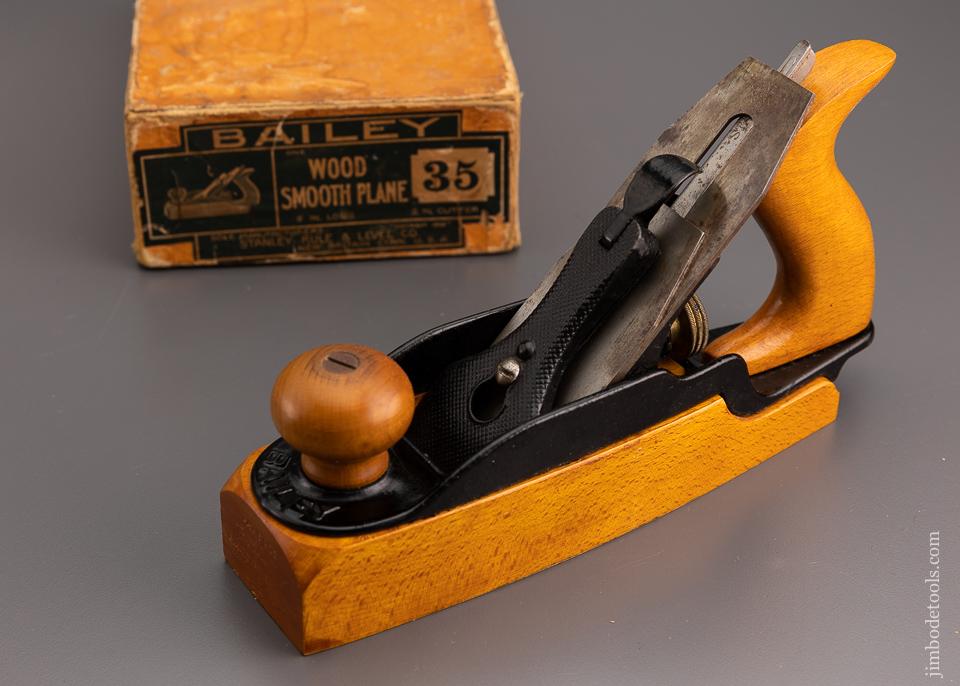 Mint in Box STANLEY No. 35 Smooth Plane in Box - 96804