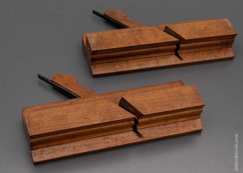 Near Mint Matched Pair 1st & 2nd Cut Sash Moulding Planes - 97887