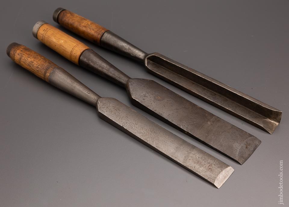 Great Set of 3 Heavy Framing Chisels by G.I. MIX - 97970