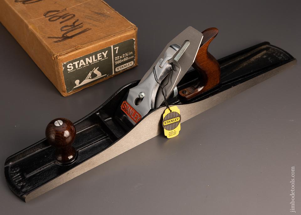 STANLEY No. 7 Jointer Plane Mint in Box - 98380