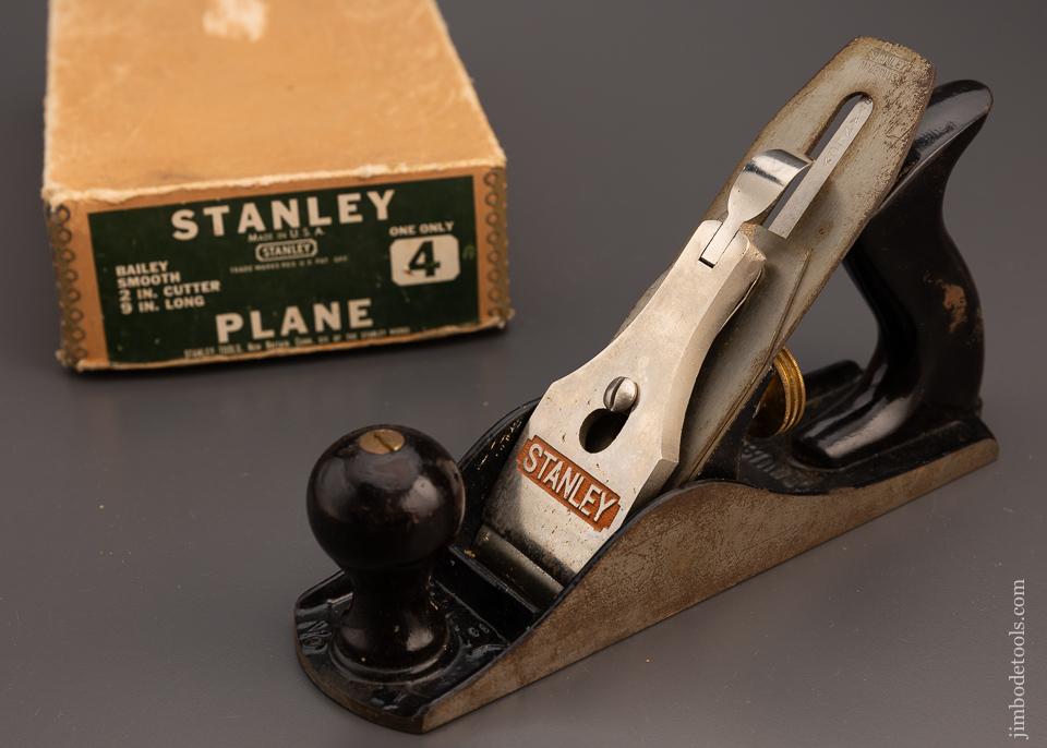 STANLEY No. 4 Smooth Plane in Original Box - 99001