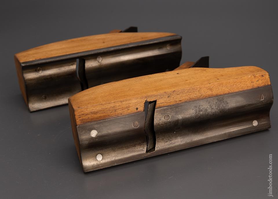 Remarkable Set of Hand Rail Planes with Iron Profile Soles! - EXCELSIOR 100763