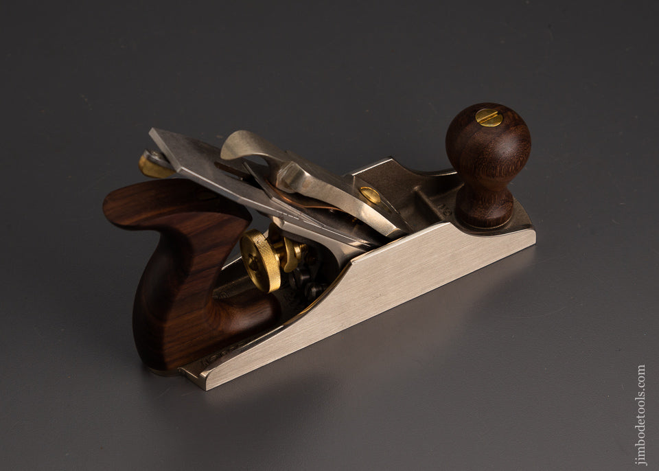 Minty & Rare LIE NIELSEN LN 2000 LIMITED EDITION White Bronze & Rosewood Smooth Plane - EXCELSIOR 102786