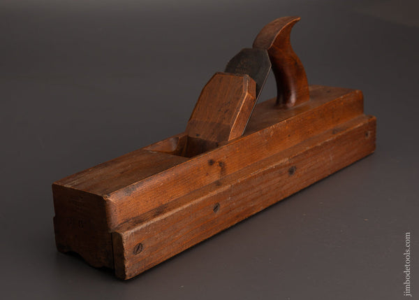 Remarkable J. STILES Kingston, N.Y. 17 Inch Crown Moulding Plane - EXC ...