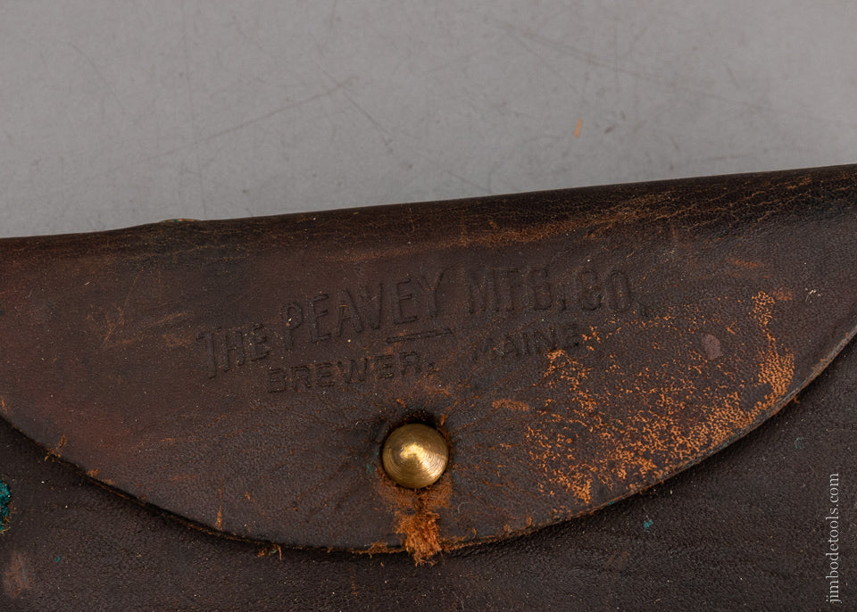 Spectacular Early PEAVEY MFG. CO. Brewer, Maine Belt Hatchet Canoe Hatchet - EXCELSIOR 104546