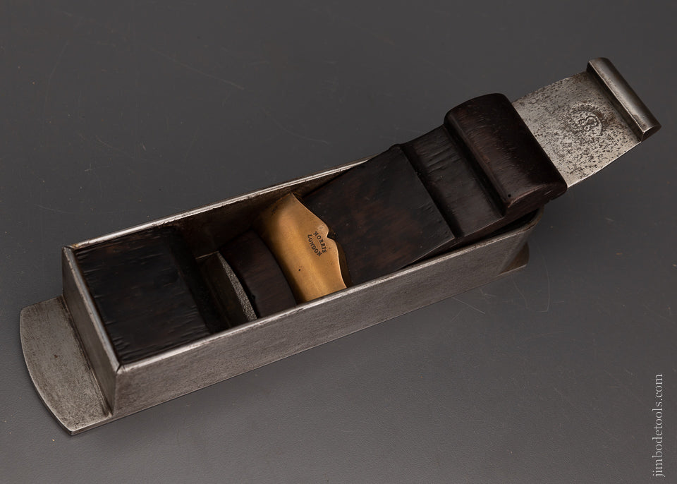 Rare NORRIS No. 10 Miter Plane Dovetailed Steel with Rosewood Infill - EXCELSIOR 106112