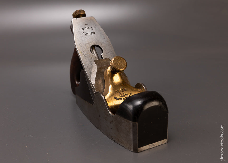 NORRIS Dovetailed Pre-War No. A2 Smooth Plane with Rosewood Infill - EXCELSIOR 108219