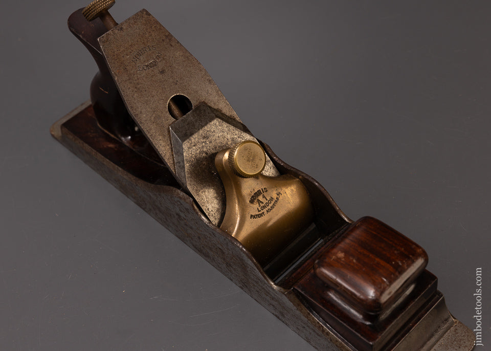 Early Pre-War Dovetailed NORRIS Rosewood Infill No. A1 Bench Plane - EXCELSIOR 108541