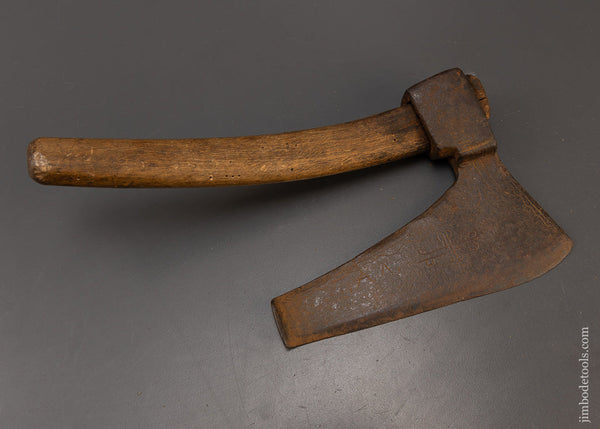 Gorgeous 17th/18th Century Single Bevel Offset Side Axe - EXCELSIOR 109188