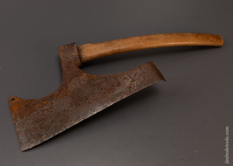 Gorgeous 18th Century Single Bevel Side Axe - EXCELSIOR 109190