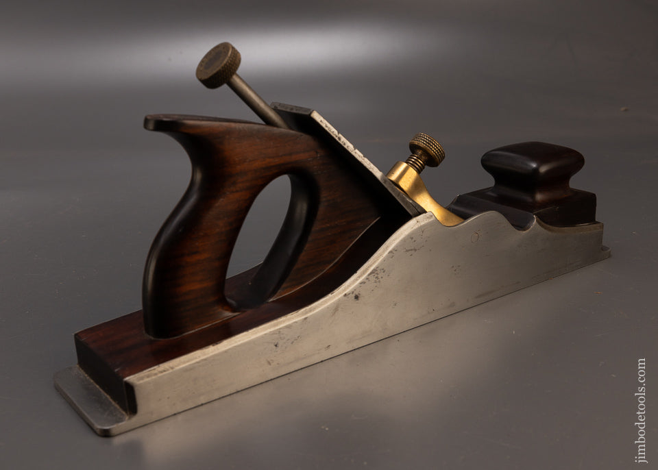 Super Fine 14 1/2 Inch NORRIS No. A1 Pre-War Bench Plane Dovetailed Rosewood Infill - EXCELSIOR 109303