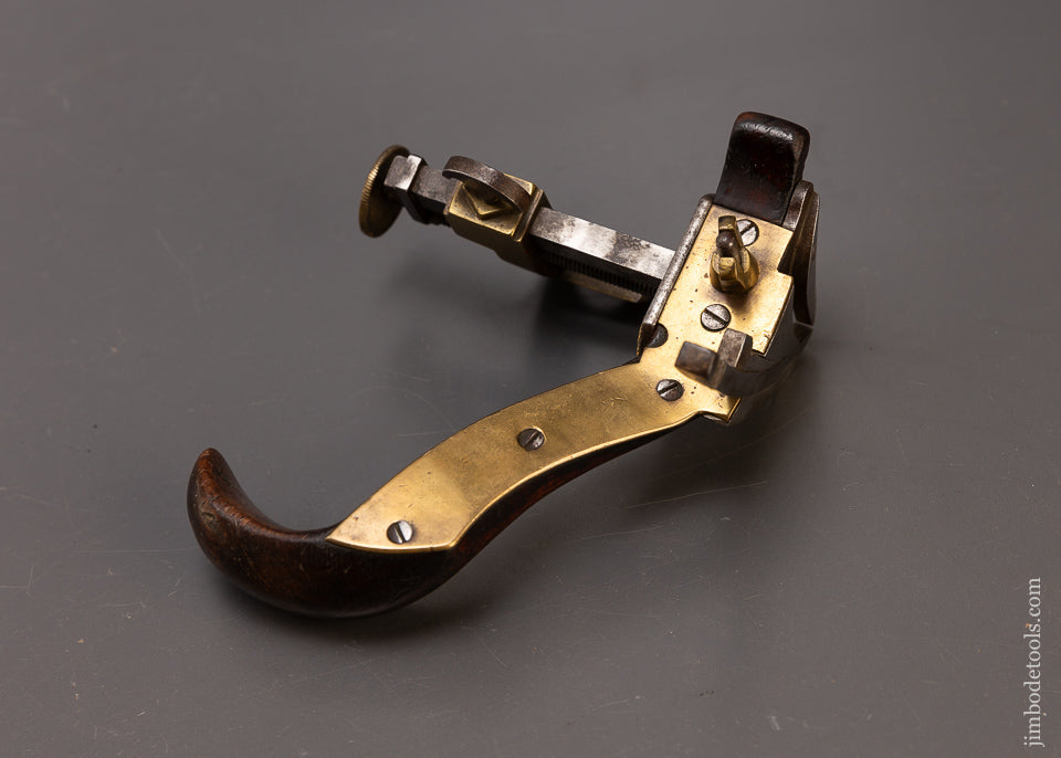 Signed “ZETTLER IN SCHWERIN” Ornate Coach Maker’s Plow Plane - EXCELSIOR 109700