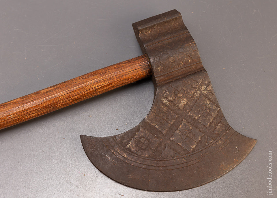 Really Special Ornate Decorated Battle Axe - EXCELSIOR 110541